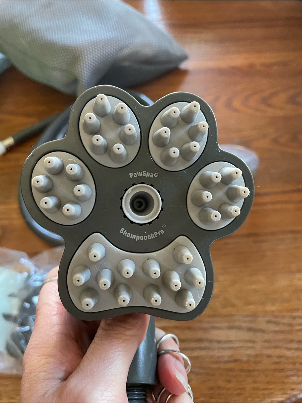 PawSpa ShampoochPro Gray Pet Massaging Shower Head